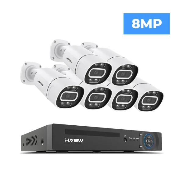 Security Camera System Home Video Surveillance Kit