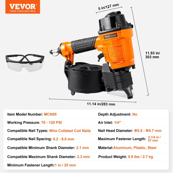 Coil Siding Nailer CN65 CN55 CN70 CN83 CN90