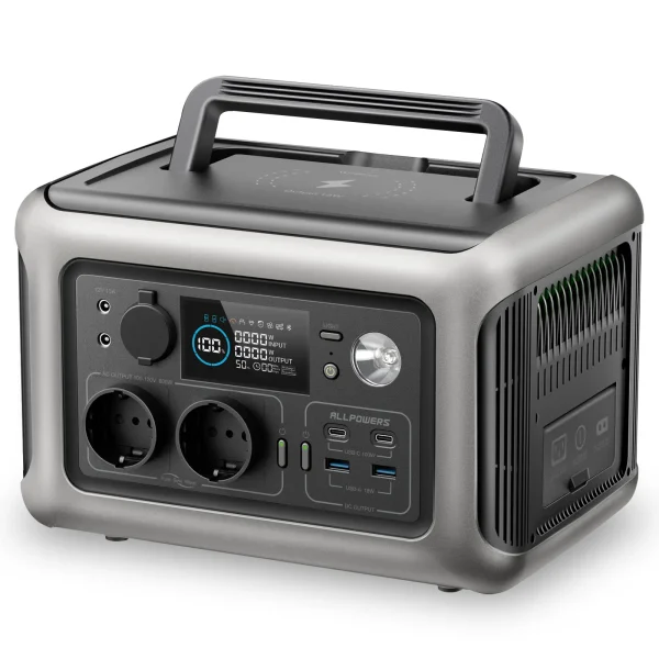 Portable Generator Powerstation with AC Outlets