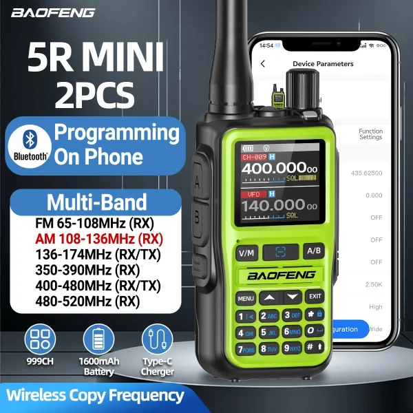 Mini Walkie Talkie Bluetooth