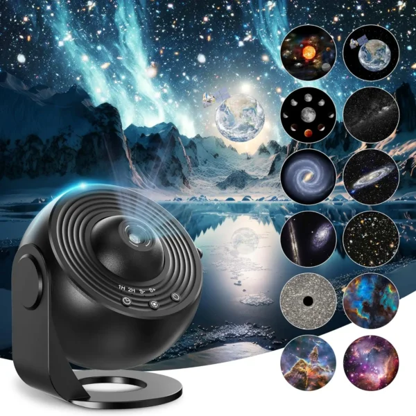 HD Image Projector, 13 Film Discs, Stars, Planetarium