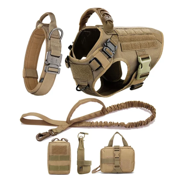 Dog Harness, Leash Vest And Collar For Med/Lrg Dogs